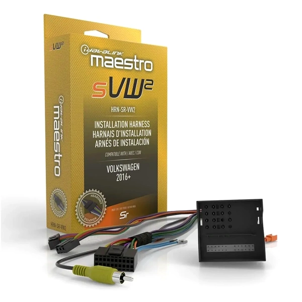 iDatalink Maestro HRN-SR-VW2 Plug N Play Maestro SR T-Harness for Select 2013-up VW and Skoda Models