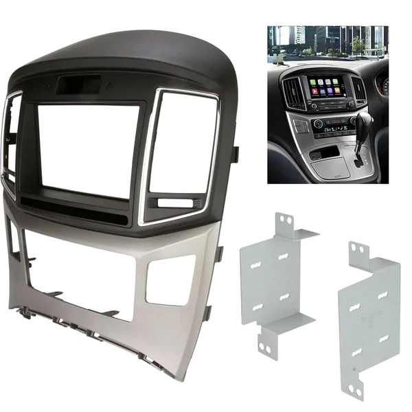 DNA Audio HYN-K11560S Fascia Panel Suit Hyundai iMax - Black / Silver