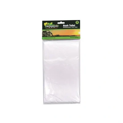 Ironman 4x4 IBTBAGS Biodegradable Toilet Bags - Bush Toilet (10 Bags)