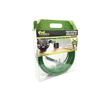 Ironman 4x4 IDIFFBRE Twin Manifold Filtered Differential Breather Kit