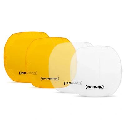 Ironman 4x4 IDL0901CNEOCVR NEO Driving Light 9" Covers Clear & Amber