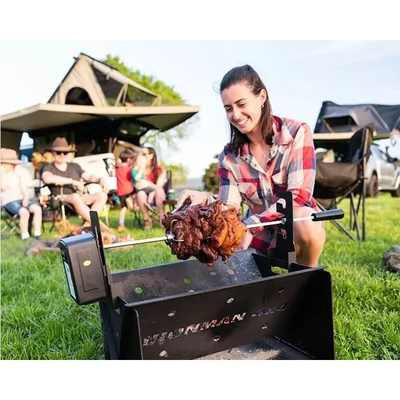 Ironman 4x4 IFIREPIT0023 Rotisserie Kit - Portable Fire Pit
