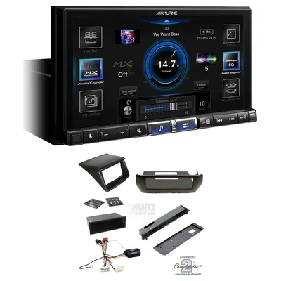Alpine ILX-507A + Aerpro FP8013K - Head Unit Upgrade Kit Fits Mitsubishi Triton 2012-2014 MN [GLX-R]
