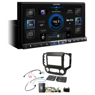 Alpine ILX-507A + Aerpro FP8298K - Head Unit Upgrade Kit Fits Various Holden Vehicles