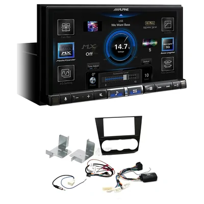 Alpine ILX-507A + Aerpro FP8387K - Head Unit Upgrade Kit Fits Various Subaru Vehicles