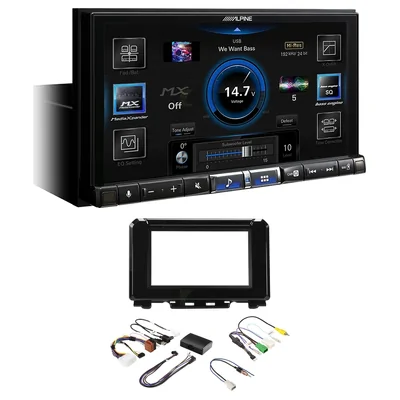 Alpine ILX-507A + Aerpro FP8396K - Head Unit Upgrade Kit Fits Suzuki Jimny 2018-