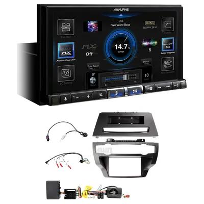 Alpine ILX-507A + Aerpro FP8404K - Head Unit Upgrade Kit Fits Various BMW Vehicles