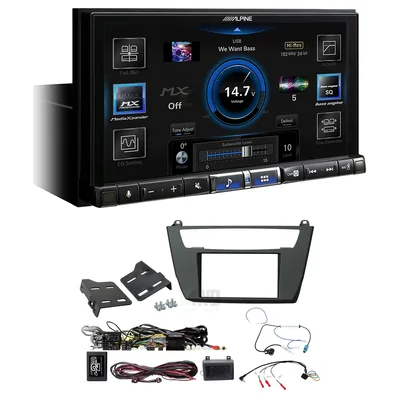 Alpine ILX-507A + Aerpro FP8413K - Head Unit Upgrade Kit Fits Various BMW Vehicles