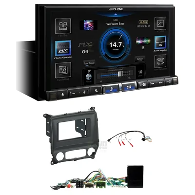 Alpine ILX-507A + Aerpro FP8416K - Head Unit Upgrade Kit Fits Chevrolet Silverado 2014-2019 (Headunit Dependant)