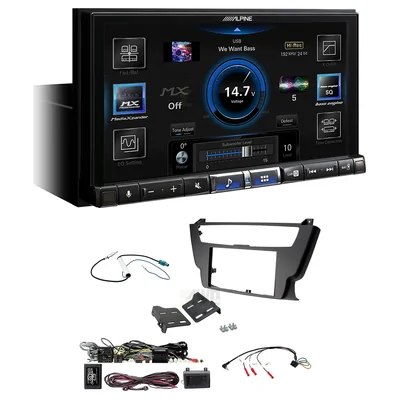 Alpine ILX-507A + Aerpro FP8426K - Head Unit Upgrade Kit Fits Various BMW Vehicles