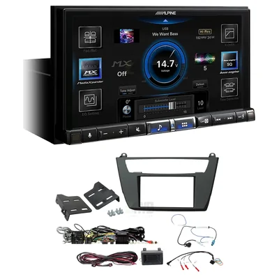 Alpine ILX-507A + Aerpro FP8427K - Head Unit Upgrade Kit Fits Various BMW Vehicles