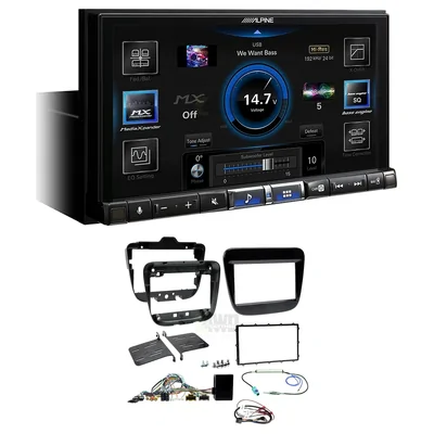 Alpine ILX-507A + Aerpro FP8445K - Head Unit Upgrade Kit Fits Holden Equinox 2017- EQ (Headunit Dependant)