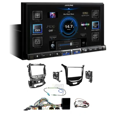Alpine ILX-507A + Aerpro FP8446K - Head Unit Upgrade Kit Fits Holden Astra 2017-2020 BL (Headunit Dependant)