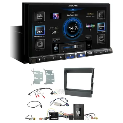 Alpine ILX-507A + Aerpro FP8506K - Head Unit Upgrade Kit Fits Porsche Panamera 2009-2016 (Headunit Dependant)