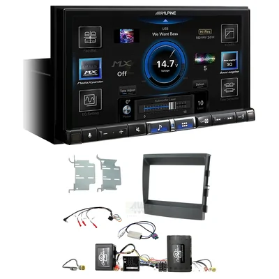 Alpine ILX-507A + Aerpro FP8507K - Head Unit Upgrade Kit Fits Porsche Panamera 2009-2016 (Headunit Dependant)
