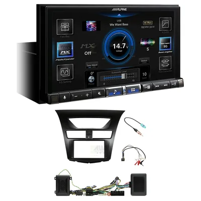 Alpine ILX-507A + Aerpro FP9033K - Head Unit Upgrade Kit Fits Mazda BT-50 2012-2018