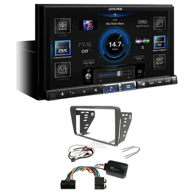 Alpine ILX-507A + Aerpro FP9241K - Head Unit Upgrade Kit Fits Ford Falcon 2000-2002 AU Series II and III