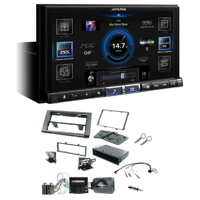 Alpine ILX-507A + Aerpro FP9245MK - Head Unit Upgrade Kit Fits Various Ford Vehicles