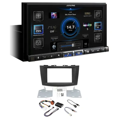 Alpine ILX-507A + Aerpro FP9257K - Installation kit Fits Suzuki Swift 2011-2017 (Headunit Dependant)