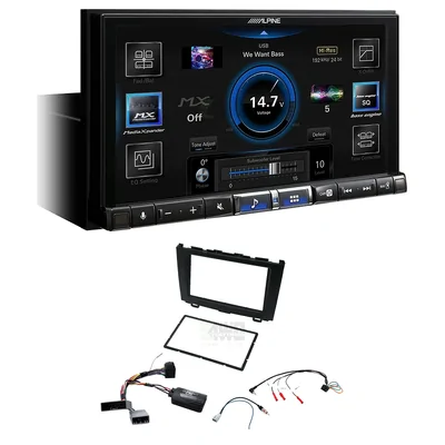 Alpine ILX-507A + Aerpro FP9273K - Head Unit Upgrade Kit Fits Honda CRV 2007-2011 RE
