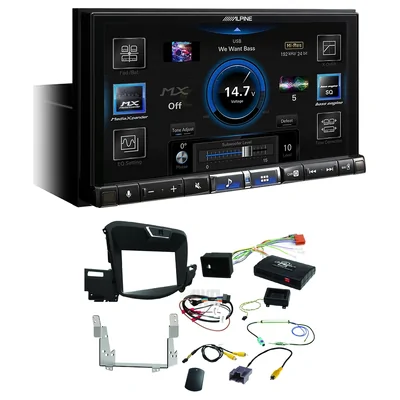 Alpine ILX-507A + Aerpro FP9353K - Head Unit Upgrade Kit Fits Holden Commodore 2013-2017 VF