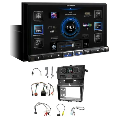 Alpine ILX-507A + Aerpro FP9550BK - Head Unit Upgrade Kit Fits Holden Commodore 2011-2012 VE Series II (Headunit Dependant)