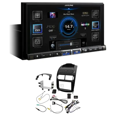 Alpine ILX-507A + Aerpro FP9680SK - head unit installation kit Fits Ford Falcon 2014-2016 FG-X (Sedan)