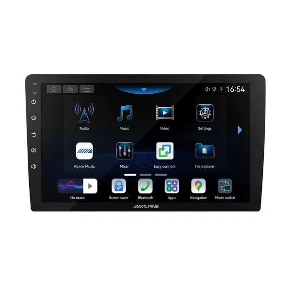 Alpine INE-AW409S-H 9" Trapezoid Custom-Fit Android Head Unit with HEMA Off-Road