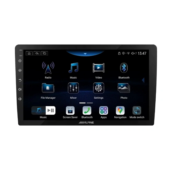 Alpine INE-AX809 9" Trapezoid Head Unit with Wireless Apple CarPlay, Android Auto & Optional Hema Navigation