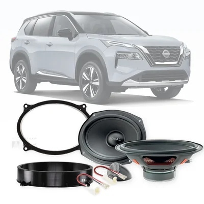 Nissan X-Trail T33 Focal 6x9-Inch Front Speaker Upgrade Bundle 2022-Onwards