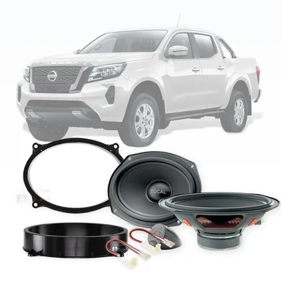 Nissan Navara D23 Focal 6x9-Inch Front Speaker Upgrade Bundle 2019-Onwards