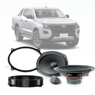Nissan Navara D27 Focal 6x9-Inch Front Speaker Upgrade Bundle 2025-Onwards