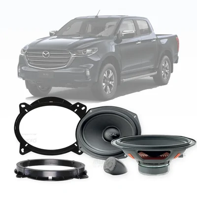 Mazda BT-50 TF Focal 6x9-Inch Front Speaker Upgrade Bundle 2020-Onwards