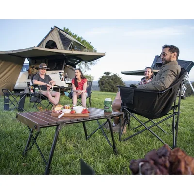 Ironman 4x4 ITABLE0023 Aluminium Camp Table (Height Adjustable)