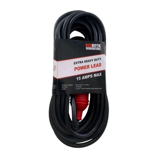 iTechworld Redback Heavy Duty 10 Meter Extension Lead 15A
