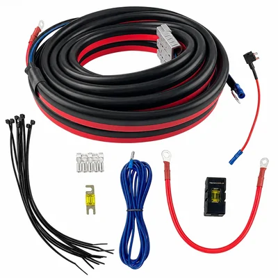 iTechworld ITW-WKDC40-8EYLT50A-60A-6-6M Plug and Play 40A DCDC Wiring Kit