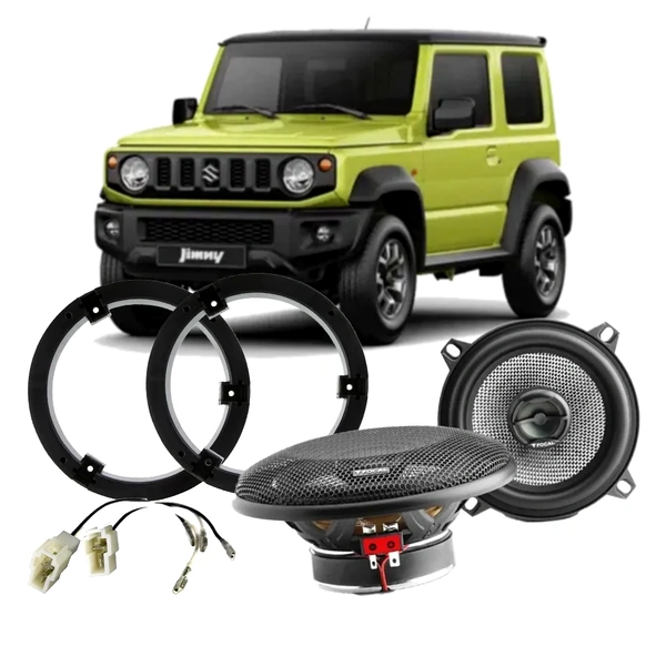 Focal 130AC Front Speakers for Suzuki Jimny 3-Door (2018-Onwards) - Plug & Play Kit