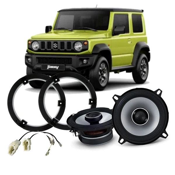 Alpine S2-S50 Front Speakers for Suzuki Jimny 3-Door (2018-Onwards) – Plug & Play Kit