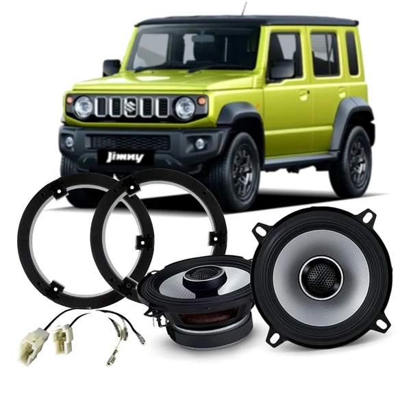 Alpine S2-S50 Front Speakers for Suzuki Jimny XL 5-Door (2023-Onwards) - Plug & Play Kit