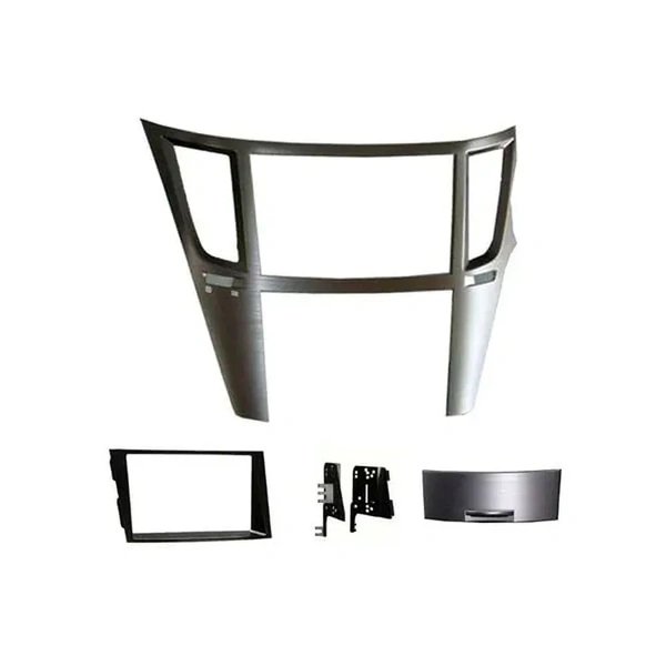 Stinger JPSUB01 Fascia fits Subaru Liberty with 8" Screen 09-14 Brushed Alloy
