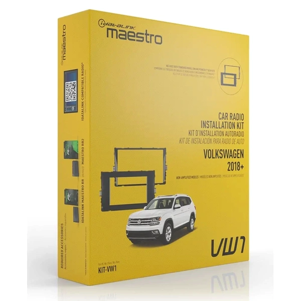 iDatalink Maestro KIT-VW1 Fascia and T-Harness Kit for Select 2017-up VW Models