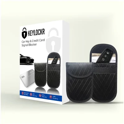Key Locker – RFID Signal Blocker (Diamond Stitch Case)