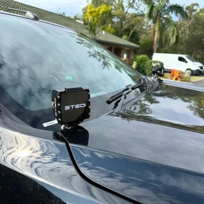 GMF4x4 LB-207 Bonnet LED Lights Bracket Pair fits Isuzu D-Max 2021+