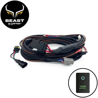 LightForce LFDLHBEAST-LC2007 BEAST Driving Light Wiring Harness to suit Toyota Landcruiser 200 Series 2007 - 2015