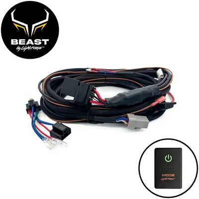 LightForce LFDLHBEAST-LC7022 BEAST Driving Light Wiring Harness to suit Toyota Landcruiser 70 Series 2021 to 2023