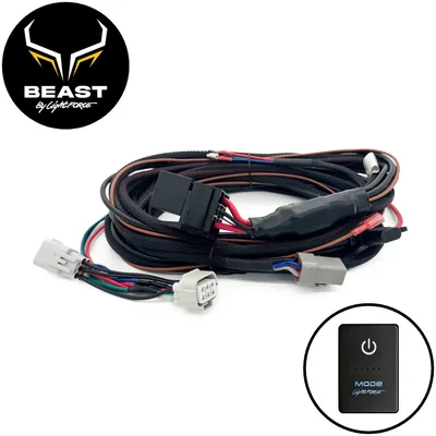 LightForce LFDLHBEAST-MBT50 BEAST Driving Light Wiring Harness to suit Mazda BT50 3rd Gen & Isuzu D-Max 3rd Gen