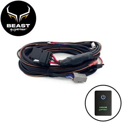 LightForce LFDLHBEAST-U BEAST Driving Light Universal Wiring Harness - 12V