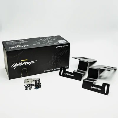 LightForce LFLBVUMKITS Light Bar Universal Roof Mounts - Single Row