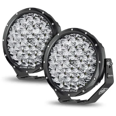 Alpine LXR-UX9 Expedition Ultra Pair 9-Inch High Output LED Spotlight