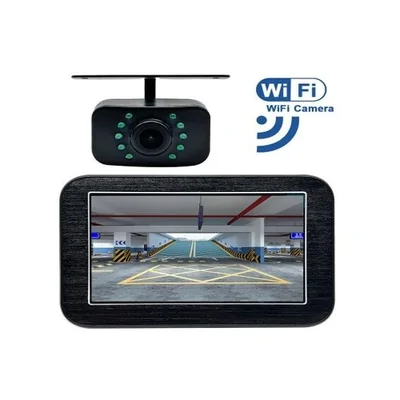 Mongoose MCK5W 5'' Monitor suction cup mount and Wireless connection camera kit